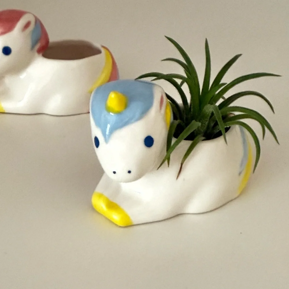 Mini Unicorn Planters